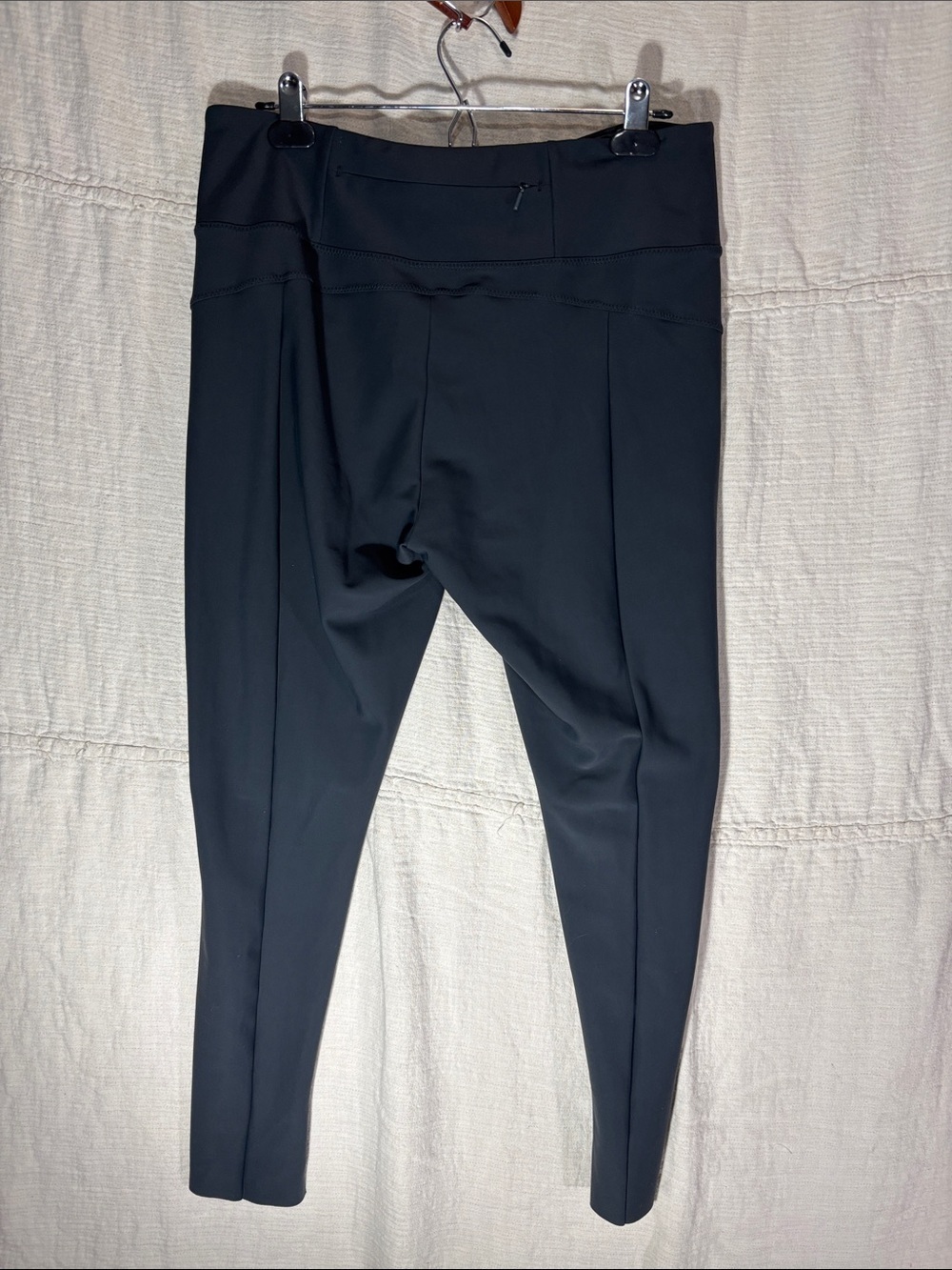 Athleta Dark Charcoal High-Waist Zip Pocket Leggings Stellar Tight - Picture 5 of 7